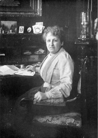 Aletta Jacobs at her desk
