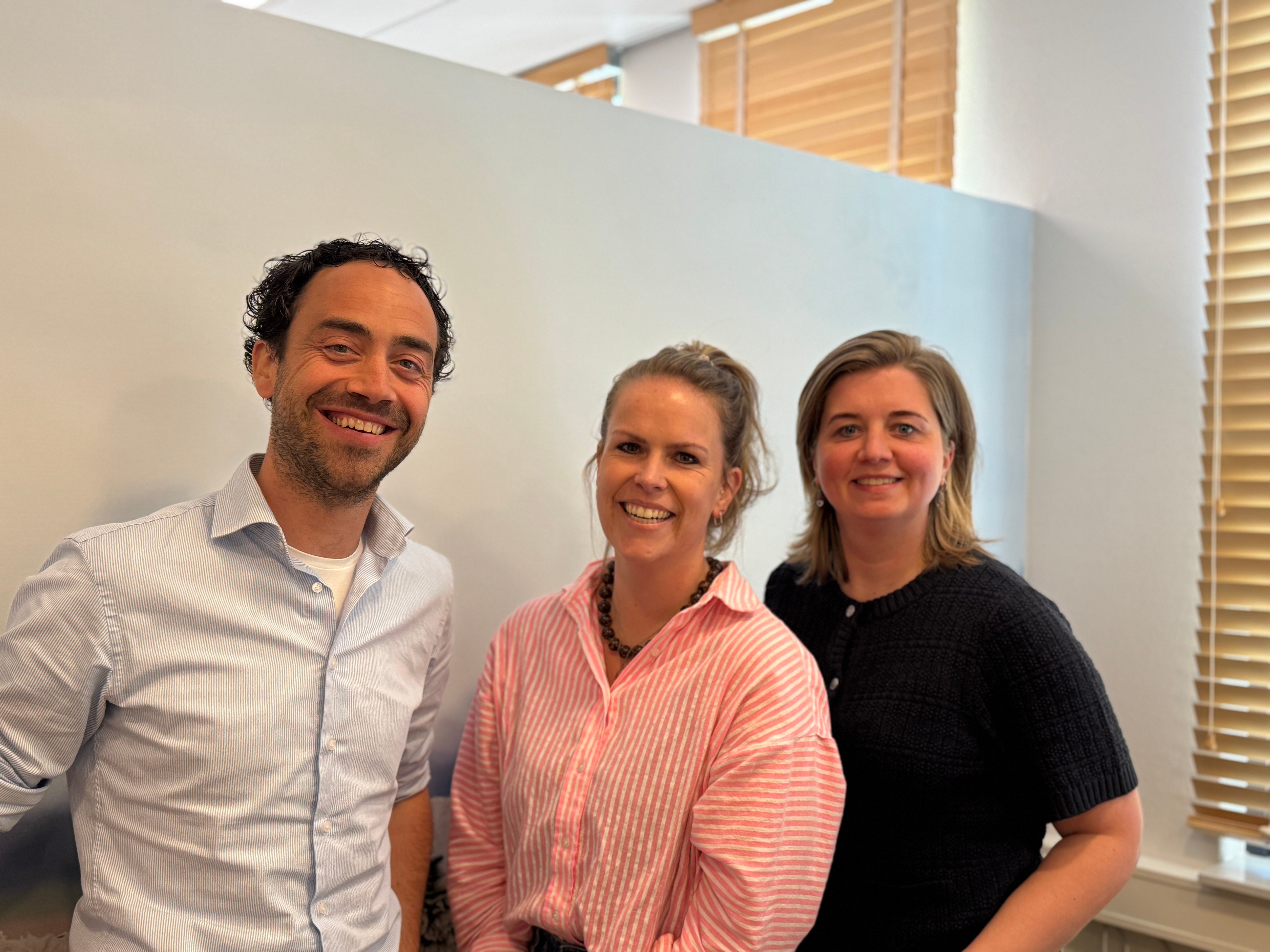 Paul, Kira en Carola van Huisartsenpraktijk De Enk